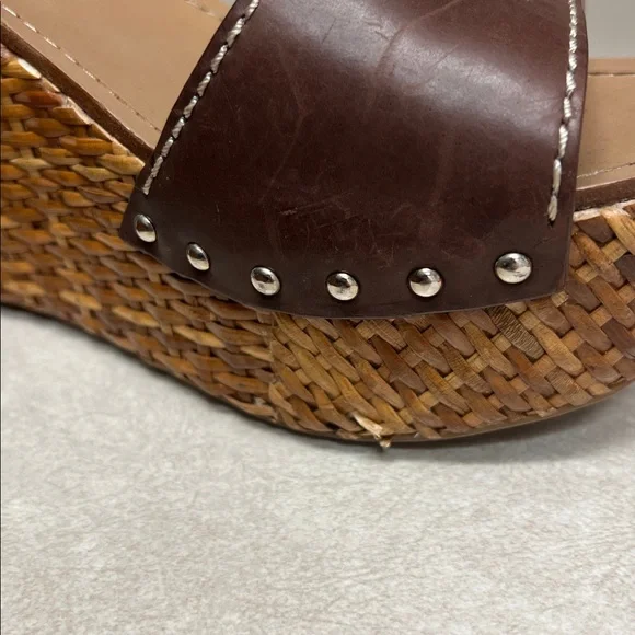 Prada Leather Espadrilles Wedges - Picture 5 of 11